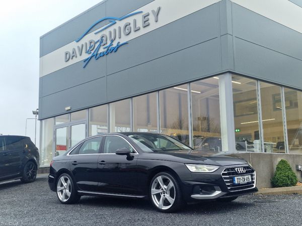 Audi A4 Saloon, Diesel, 2022, Black