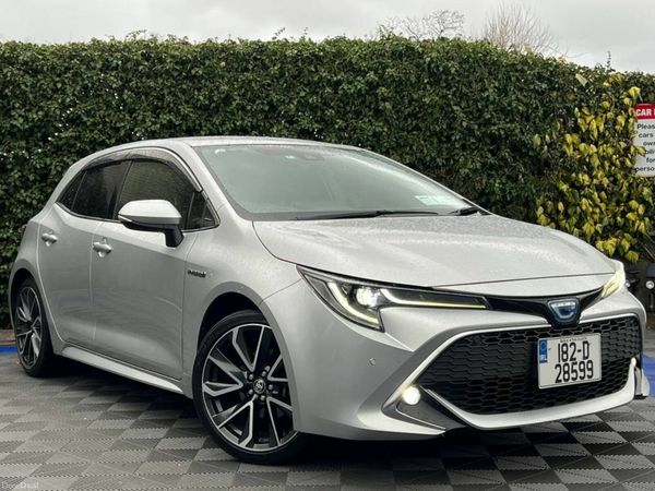 Toyota Corolla Hatchback, Petrol Hybrid, 2018, Silver