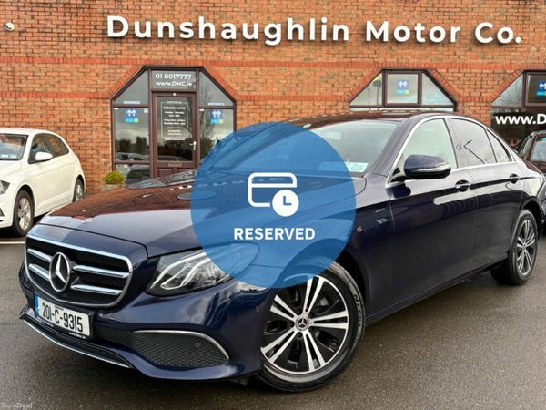 Mercedes-Benz E-Class Saloon, Diesel, 2020, Blue