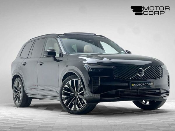 Volvo XC90 SUV, Petrol Plug-in Hybrid, 2025, Black