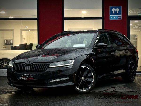 Skoda Superb Estate, Diesel, 2023, Black