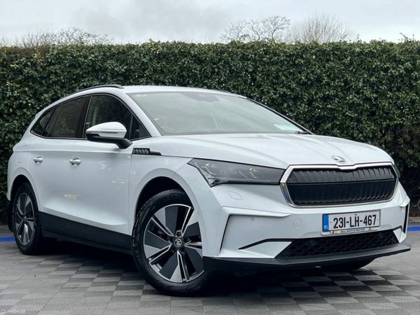 Skoda Enyaq SUV, Electric, 2023, White