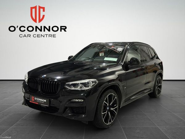 BMW X3 Estate, Petrol Hybrid, 2020, Black