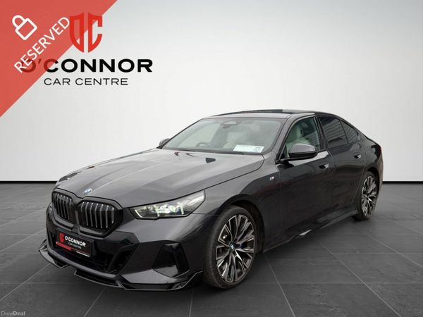 BMW 5-Series Saloon, Petrol, 2025, Grey