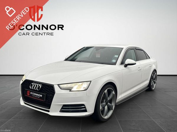 Audi A4 Saloon, Petrol, 2016, White