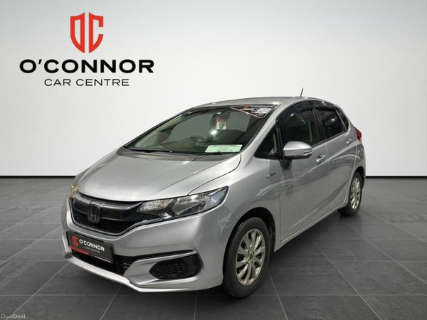 Honda Fit Hatchback, Petrol Hybrid, 2019, Silver