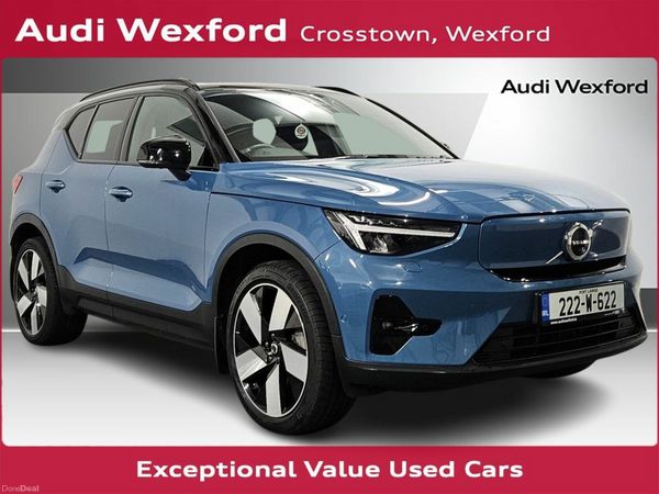 Volvo XC40 SUV, Electric, 2022, Blue