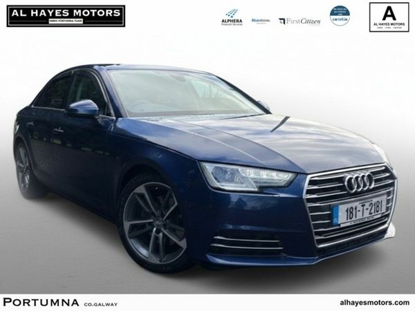 Audi A4 Saloon, Diesel, 2018, Blue