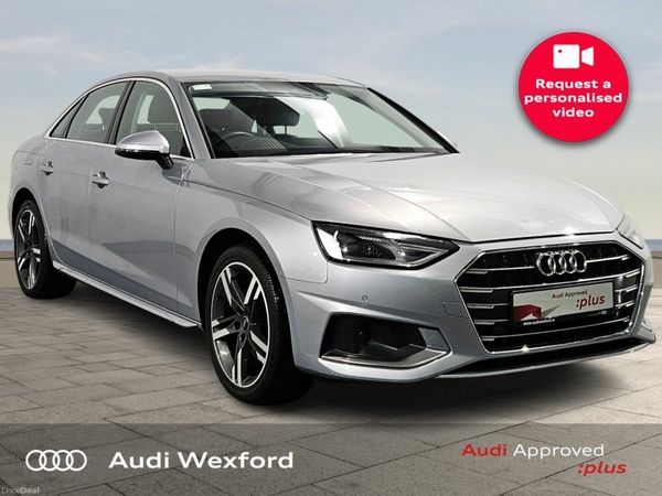 Audi A4 Saloon, Diesel, 2023, Silver