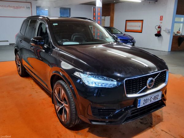 Volvo XC90 SUV, Petrol Plug-in Hybrid, 2020, Black