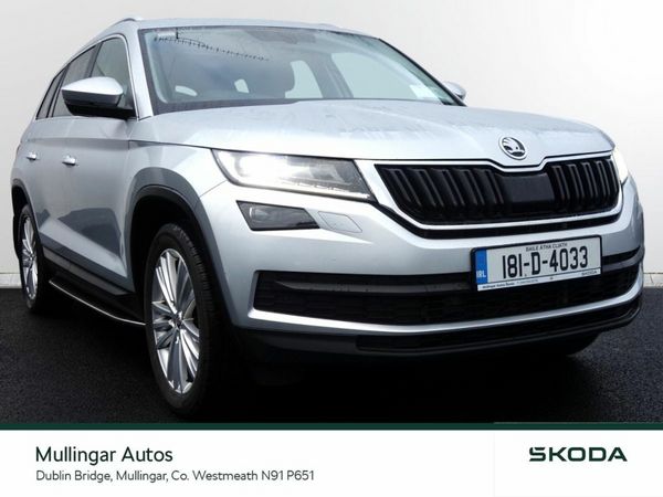 Skoda Kodiaq SUV, Diesel, 2018, Grey