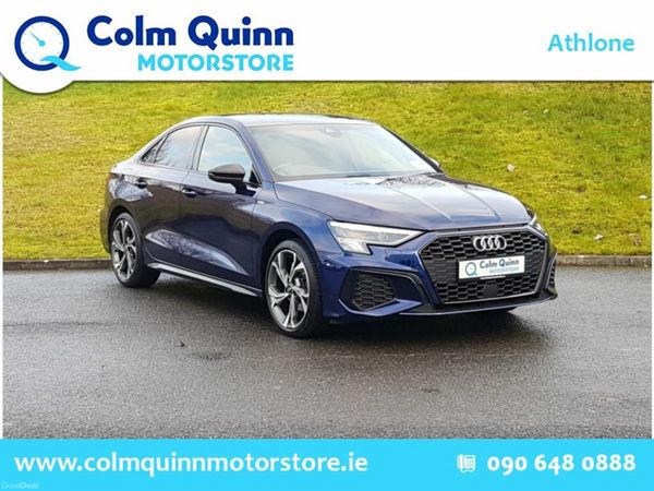 Audi A3 Saloon, Petrol, 2024, Blue