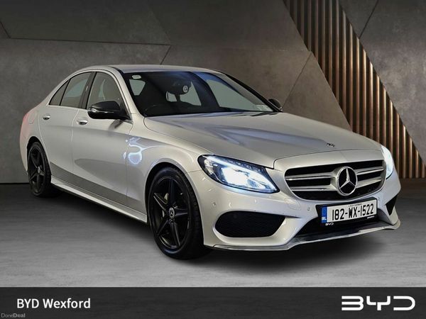 Mercedes-Benz C-Class Saloon, Diesel, 2018, Silver