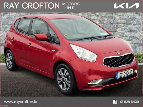 Kia Venga MPV, Diesel, 2016, Red