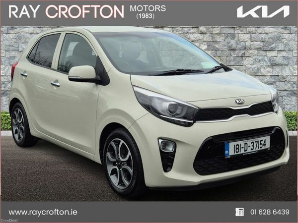 Kia Picanto Hatchback, Petrol, 2018, Yellow