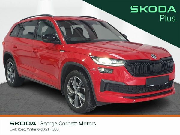 Skoda Kodiaq SUV, Diesel, 2024, Red