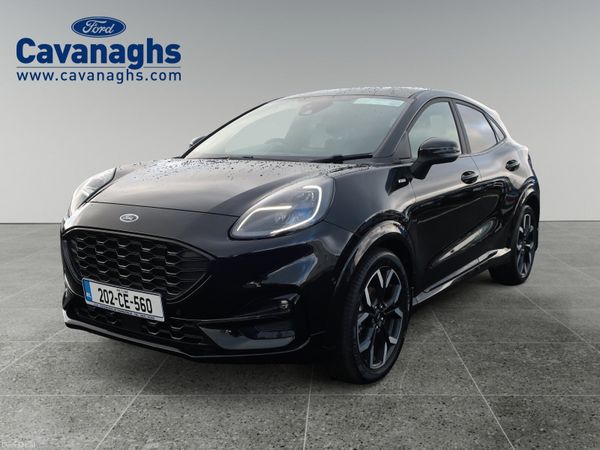 Ford Puma MPV, Petrol Hybrid, 2020, Black