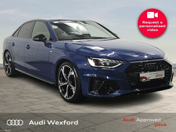 Audi A4 Saloon, Diesel, 2024, Blue