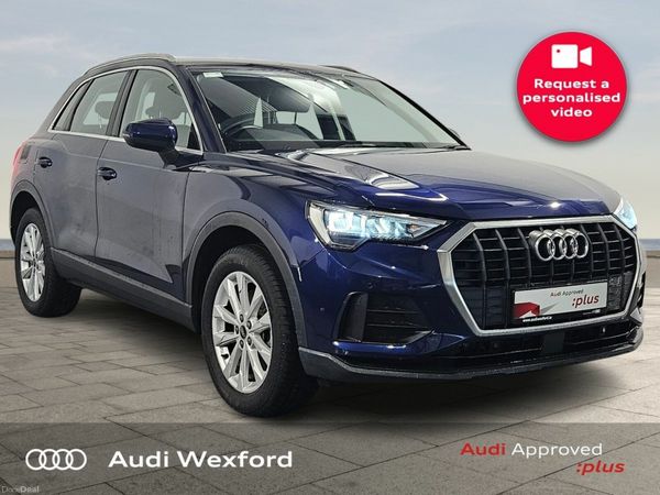 Audi Q3 SUV, Petrol Plug-in Hybrid, 2024, Blue
