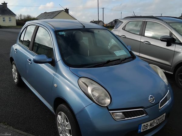 Nissan Micra Hatchback, Petrol, 2008, Blue