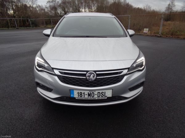 Vauxhall Astra Estate, Diesel, 2018, Silver