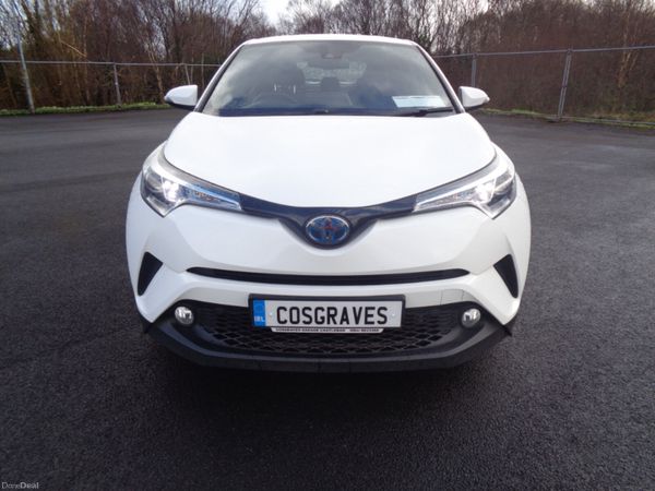 Toyota C-HR Hatchback, Petrol Hybrid, 2020, White