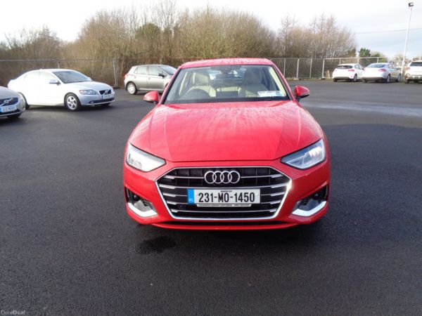 Audi A4 Saloon, Diesel, 2023, Red