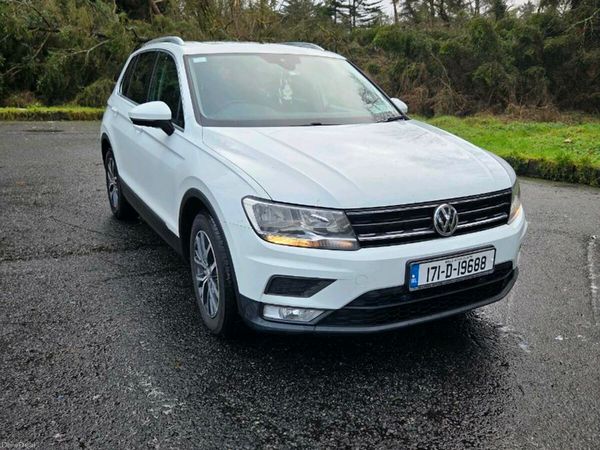 Volkswagen Tiguan SUV, Diesel, 2017, White
