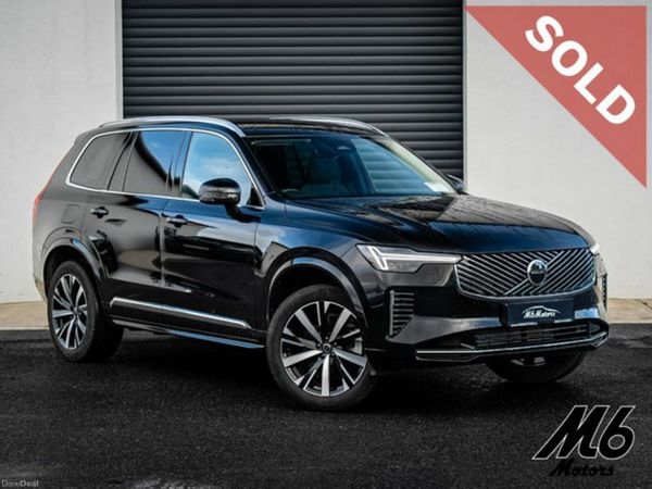 Volvo XC90 Estate, Petrol Plug-in Hybrid, 2025, Black