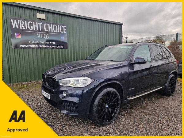 BMW X5 SUV, Petrol Plug-in Hybrid, 2016, Black