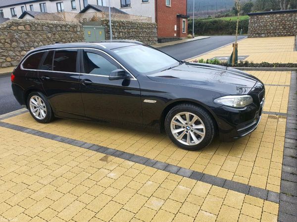 BMW 5-Series Estate, Diesel, 2014, Black
