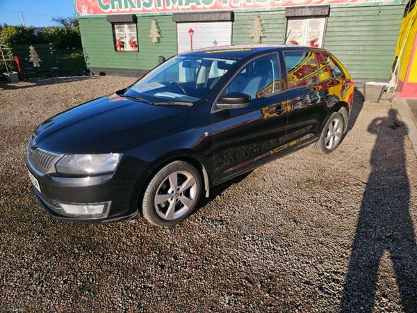 Skoda Rapid Spaceback Hatchback, Diesel, 2014, Black
