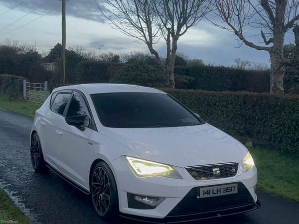 SEAT Leon Hatchback, Petrol, 2014, White