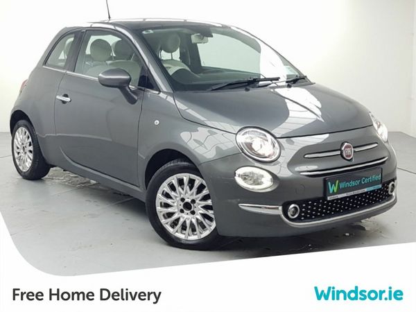 Fiat 500 Hatchback, Petrol, 2019, Grey