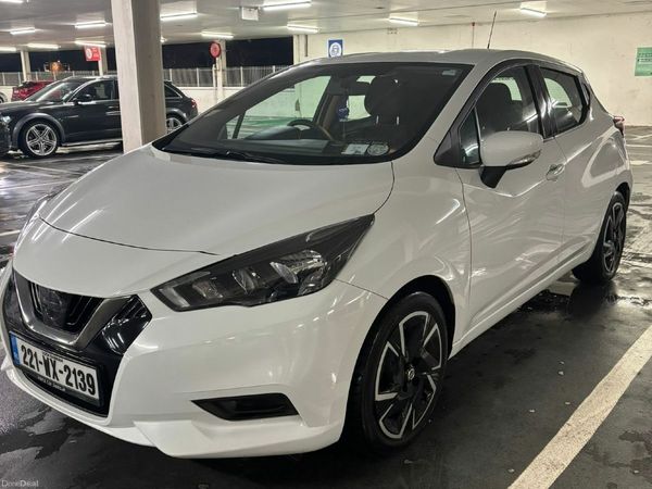 Nissan Micra Hatchback, Petrol, 2022, White