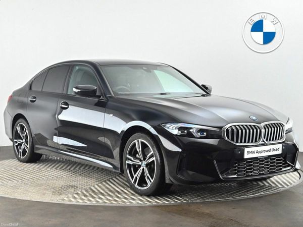 BMW 3-Series Saloon, Petrol Plug-in Hybrid, 2025, Black