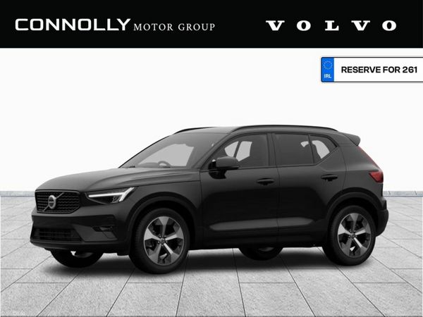 Volvo XC40 SUV, Petrol Hybrid, 2026, Black