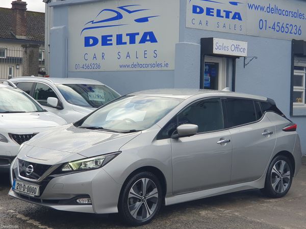 Nissan Leaf Hatchback, Electric, 2021, Silver