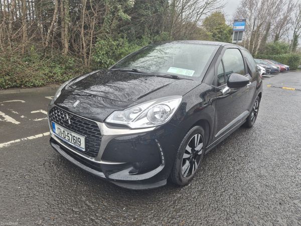 DS Automobiles DS 3 Hatchback, Petrol, 2017, Black