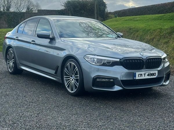 BMW 5-Series Saloon, Diesel, 2017, Blue