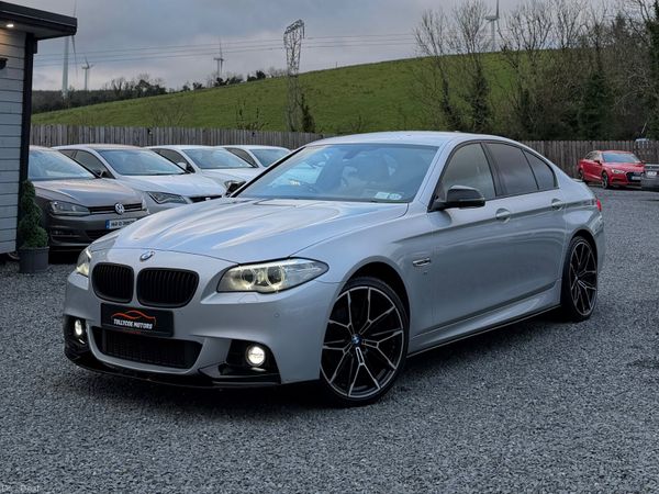 BMW 5-Series Saloon, Diesel, 2015, Silver