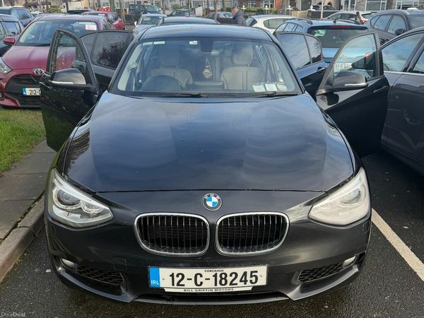 BMW 1-Series Hatchback, Petrol, 2012, Black