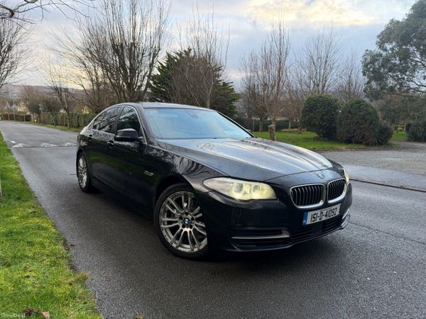 BMW 5-Series Saloon, Diesel, 2015, Black