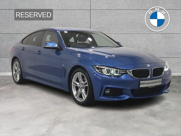 BMW 4-Series Hatchback, Diesel, 2018, Blue
