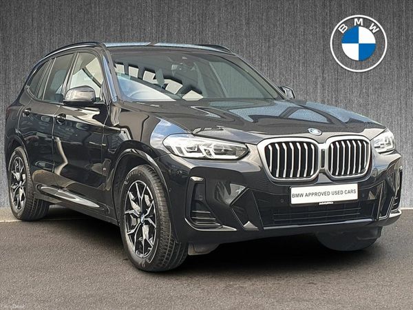 BMW X3 SUV, Petrol Plug-in Hybrid, 2023, Black