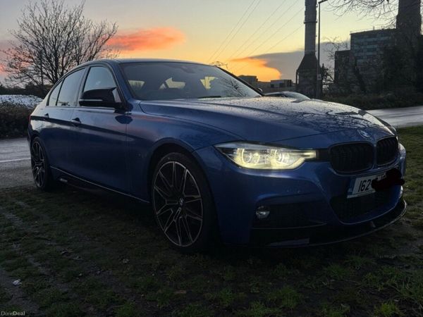 BMW 3-Series Saloon, Petrol Plug-in Hybrid, 2016, Blue