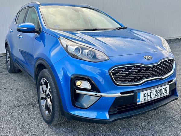 Kia Sportage SUV, Diesel, 2019, Blue
