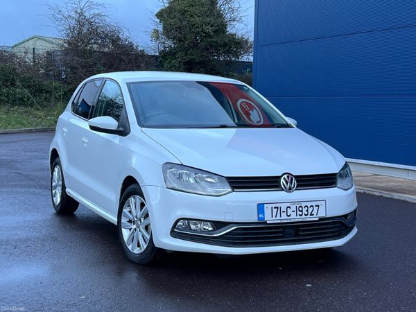 Volkswagen Polo Hatchback, Petrol, 2017, White