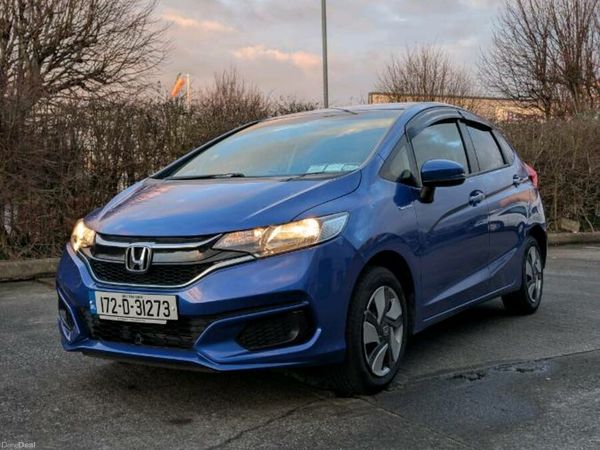 Honda Fit Hatchback, Petrol Hybrid, 2017, Blue