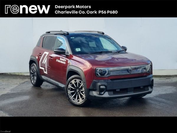 Renault 4 Hatchback, Electric, 2026, Red